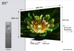 Televizor TCL Mini LED 85Q7C, 215 cm, Smart Google TV, 4K Ultra HD, (Model 2025) - Img 2