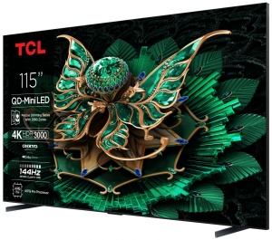 Televizor TCL MiniLed 115C7K, 291 cm, Smart Google TV, 4K Ultra HD, 100Hz, Clasa E - Img 3