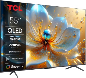 Televizor TCL QLED 55T8C, 139 cm, Smart Google TV, 4K Ultra HD, (Model 2025) - Img 2