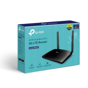 AC750 Wireless Dual Band 4G LTE Router Build-In 150Mbps 4G LTE Modem SPEED: 433 Mbps at 5 GHz + 300 Mbps at 2.4 GHz, 4G Cat4 150/50 Mbps SPEC: 2× Antennas, 3× Fast Ethernet LAN Ports, 1× Fast Ethernet WAN/LAN Port, - Img 6