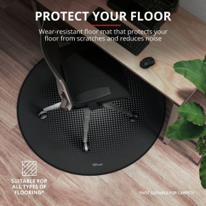 Accesoriu scaun gaming Trust Mika Round Floor Mat - Img 2