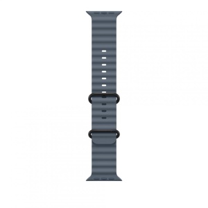 Apple Watch 49mm Anchor Blue Ocean Band Extension - Black Titanium Finish