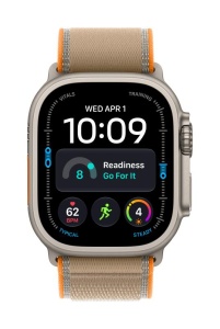 Apple Watch Ultra 4 GPS + Cellular 49mm Natural Titanium Case with Sand Trail Loop - M/L