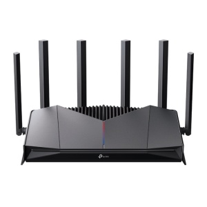 BE6500 Dual-Band Wi-Fi 7 Gaming Router SPEED: 688 Mbps at 2.4 GHz + 5765 Mbps at 5 GHz SPEC: 6× external Antennas, 2.0 GHz Quad-Core CPU, 1*2.5 Gbps WAN port + 1*2.5 Gbps LAN port + 3*1 Gbps LAN ports, 1*USB 3.0 Port, MLO, 4096-QAM, OFDMA, HE160 on 5GHz