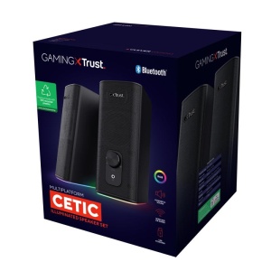 Boxe Trust GXT 612 Cetic, putere maxim iesire 18W, frecventa de raspuns 20 Hz - 20.000 Hz, impendanta 10000 Ohm, negru - Img 10