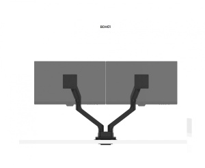 Brat Ergo Dual Benq BDH01 Black - Img 2
