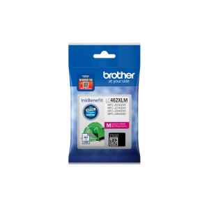 Brother LC462XLM. Cartridge capacity: High (XL) Yield, Supply type: Single pack, Colour ink page yield: 1500 pages, Printing colours: Magenta, Quantity per pack: 1 pc(s)