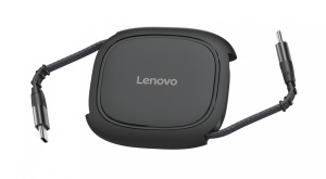 Cablu Lenovo 240W USB-C Retractable; Greutate: 0.07kg; Dimensiuni: 120 mm x 100 mm x 30 mm; Culoare: Negru; Garantie: 1 an - Img 2