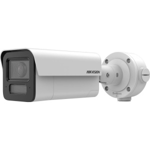 Camera de supraveghere IP Bullet 4MP Hikvision IDS-2CD5T47G2/V-XS(4MM), lentila fixa 4mm, iluminare min: Color: 0.0014 Lux @ (F1.0, AGC ON),B/W: 0.0005 Lux @ (F1.0, AGC ON),B/W: 0 Lux cu lumina alba, IR 80m, microfon incorporat, difuzor incorporat,