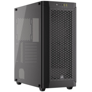 Carcasa CORSAIR 480T Airflow Mid Tower NEGRU, Tempered Glass, Sloturi Expansiune 7, Drive Bays: 2x2.5", Format Placa De Baza Suportat: Mini- ITX, Micro-ATX, ATX+ sursa CX750