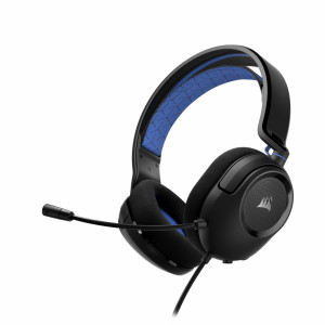 Casti Gaming CORSAIR HS35 V2 ALBASTRU, dimensiune difuzoare 50mm neodymium, frecventa raspuns 20Hz-20kHz, impedance 32 Ohms@ 1kHz, sensitivitate 114dB (+/- 3 dB), microfon omni-directional, impedance: 2.2k Ohms, frecventa raspuns 100Hz-10kHz,