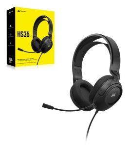 Casti Gaming CORSAIR HS35 V2 ALBASTRU, dimensiune difuzoare 50mm neodymium, frecventa raspuns 20Hz-20kHz, impedance 32 Ohms@ 1kHz, sensitivitate 114dB (+/- 3 dB), microfon omni-directional, impedance: 2.2k Ohms, frecventa raspuns 100Hz-10kHz, - Img 12