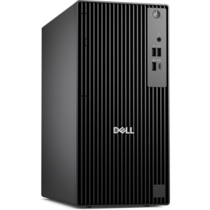 Desktop Business Dell Pro QCT1255 cu procesor AMD AMD Ryzen 7 PRO 8700G pana la 5.1 GHz, 32 GB DDR5, 1TB None, AMD Radeon 780M, Windows 11 Pro, Black, 3 ani garantie