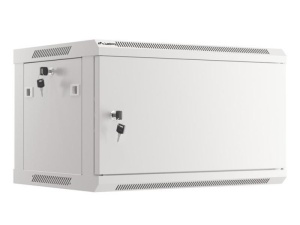 Dulap rack de perete 19", 6U, 600x450 mm, usa metalica, gri,