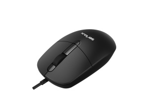 Kit Serioux cu fir, Tastatura: interfata USB, 104 taste, material ABS, US layout, lungime cablu 1.5m PVC, dimensiuni 440*159*25mm, negru, Mouse: interfata USB, 4 butoane, polling rate 125 Hz, rezolutie DPI 1000, lungime cablu 1.5m PVC, dimensiuni - Img 11