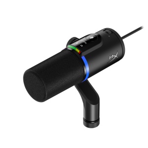 Microfon HP HyperX FlipCast, lungime cablu 3m, continut pachet: Cablu USB-C la USB-C, adaptor USB-C la USB-A, adaptor de la 3/8 inch la 5/8 inch, QSG.