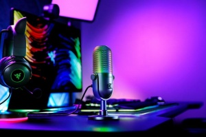 Microfon Razer Seiren V3 Chroma RGB USB, frecventa raspuns 20 Hz - 20000 Hz, sensibilitate -34 dB, negru - Img 10