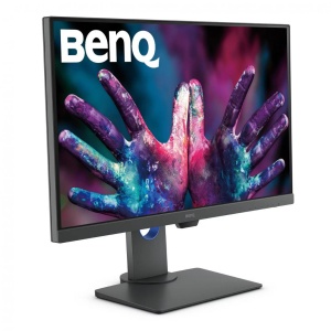 Monitor Consumer BenQ PD2705Q, 27", 2560 x 1440 pixeli, Grey, 3 ani Garantie