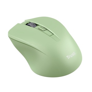 Mouse Trust Mydo Wireless, rezolutie 1800 DPI, 4 butoane, durata de viata baterie 6 luni, verde - Img 3