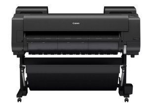 Plotter Canon GP-4600S A0 44", 7 culori, Rezolutie printare: 2,400 x 1,200 dpi, 18.432 de duze (MBK/C/M/Y/O: 1536 de duze x2, PBK/GY: 1536 de duze x1), Cerneluri pe bază de pigmenţi: 7 culori (negru mat, negru foto, cyan, magenta, galben, gri,