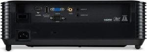 Proiector Acer X1228i, DLP 3D ready, XGA 1024* 768, up to WUXGA 1920* 1200, 4800 lumeni, 4:3/ 16:9, 20.000:1, zoom 1.1, dimensiune maxima imagine 300", distanta maxima de proiectie 11.8 m, boxa 3W, lampa 6.000 ore/ 15.000 ore extreme eco, 27-35 dB, - Img 2