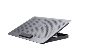 Stand cooling laptop Trust Exto, cabluri incluse USB-A to USB-A 100cm, nivel sunet 30 dBA, 35 dBA, viteza rotatie 650 RPM, argintiu