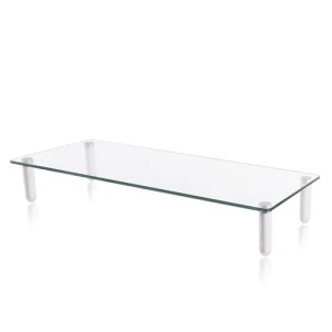 Suport Monitor de Birou, Neomounts by Newstar PLASMA-M1700E, suporta pana la 25kg, transparent