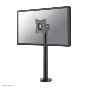 Suport monitor de birou Neomounts NS-DPOS100BLACK; pentru display-uri cu diagonale 10"-32", sistem de prindere VESA 75x75~100x100, greutate maxima suportata 15kg, tilt +45°, -15°, swivel +360°, rotate +360°; culoare negru. Garantie 5 ani - Img 4