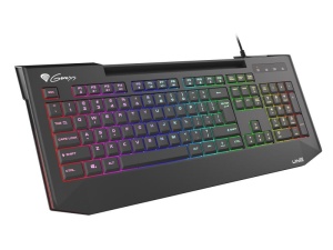 Tastatura gaming cu fir Genesis LITH 400, iluminare RGB, mecanism taste X-Scissors, numar taste 104, lungime cablu 1.8m, dimensiuni 465 x 25 x 195 mm, negru - Img 6