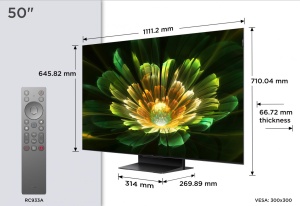 Televizor TCL Mini LED 50Q7C, 126 cm, Smart Google TV, 4K Ultra HD, (Model 2025) - Img 2