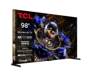 Televizor TCL QD-MiniLed 98X11K, 248 cm, Smart Google TV, 4K, 100Hz, Sunet Bang & Olufsen, Clasa G - Img 2