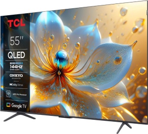 Televizor TCL QLED 55T8C, 139 cm, Smart Google TV, 4K Ultra HD, (Model 2025) - Img 3