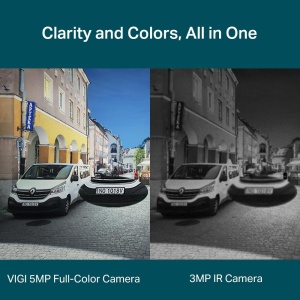 "TP-Link Camera IR de supraveghere Bullet pentru exterior VIGIC350I(4MM), Senzor imagine: CMOS 1/2.7"", Lentila 4mm, F.1.6,Weatherproof: IP67, Infrarosu: 30m, Detectare: 80m, Observare: 33m, Recunoastere: 16m, Identificare: 8m, Unghi - Img 2
