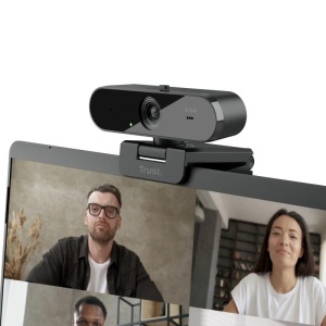Camera web Trust Taxon QHD, interfata USB 2.0, lungime cablu 180cm, sensibilitate 56 dB, microfon dual omnidirectional, rezolutie video 2560x1440, 30 fps, auto-focus, rezolutie senzor 2560x1440, negru - Img 7