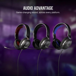Casti Gaming CORSAIR HS35 V2 ALBASTRU, dimensiune difuzoare 50mm neodymium, frecventa raspuns 20Hz-20kHz, impedance 32 Ohms@ 1kHz, sensitivitate 114dB (+/- 3 dB), microfon omni-directional, impedance: 2.2k Ohms, frecventa raspuns 100Hz-10kHz, - Img 5