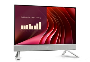 DELL All-In-One EC24250, 23.8-inch FHD (1920 x 1080) Anti-Glare Narrow Border AIT Infinity Non Touch Display, 5MP, IR, Tilt Camera (White), Intel(R) Core(TM) 7 processor 150U (12MB cache, 10 cores, 12 threads, up to 5.4 GHz), Intel(R) Graphics, 16GB,