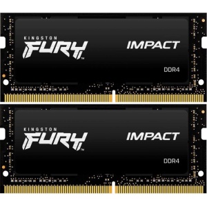 Memorie RAM Kingston SODIMM DDR4 16GB 3200MHz CL20 Dual Channel Kit 1.2V Fury Impact - Img 2