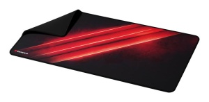 Mousepad Genesis Carbon 500 Maxi Flash, material cauciuc + textil, dimensiuni 900x450x2.5 mm, negru/rosu - Img 12
