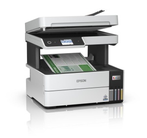 Multifunctional inkjet color Epson EcoTank CISS L6460, dimensiune A4 (Printare,Copiere, Scanare), printare borderless, viteza 37ppm alb-negru, 23ppm color, rezolutie 4800x1200 dpi, alimentare hartie 250 coli + 35 coli ADF, duplex automat ,scanner CIS - Img 9
