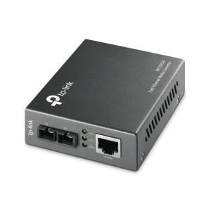 "Omada 10/100 Mbps RJ45 to 100 Mbps Multi-mode SC Fiber Converter PORT: 1× 100 Mbps SC Port, 1× 10/100 M RJ45 Port (Auto MDI/MDIX) SPEC: Full-duplex, Up to 2 km, Chassis TL-MC1400 Rack-mountable" - Img 2