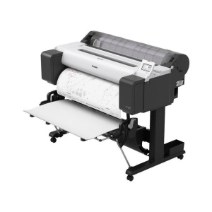 Plotter Canon imagePROGRAF TM-350 36"(914mm), format A0, 5 culori, rezolutie max 2400x1200dpi, memorie 2GB, limbaje de imprimare: HP-GL/2, HP RTL, JPEG (Ver. JFIF 1.02), CALS G4 (submission via FTP only), Display LCD 4.3", interfata: USB 2.0, Ethernet, - Img 7