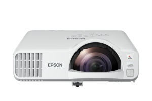 Proiector Epson EB-L210SF, Tehnologie 3LCD, Full HD, Luminozitate: 4000 Lumeni, Rezolutie: 1080p, Aspect Ratio: 16:9, Contrast: 2.500.000 : 1, sursa lumina: Laser, Viata sursa lumina: 20.000h, 30.000k in mod ECO, Refresh Rate: 192 Hz - 240 Hz, Dimensiune