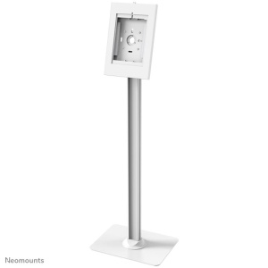 Stand podea mobil/fix pentru tablete Neomounts FL15-650WH1; pentru display-uri cu diagonale 9,7"-11", sistem de prindere VESA 75x75~75x75, tilt +75°, rotate 90°, inaltime reglabila manual 1110-1260mm; culoare alb. Garantie 5 ani - Img 3
