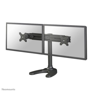 Suport dublu monitor de birou Neomounts FPMA-D700DD; pentru display-uri cu diagonale 19"-30", sistem de prindere VESA 75x75~100x100, greutate maxima suportata 8kg - per ecran, full motion, tilt +180°, swivel +180°, rotate +360°; inaltime reglabila manual - Img 4