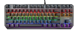 Tastatura Trust GXT834 Callaz Tenkeyless cu fir mecanica, negru - Img 7