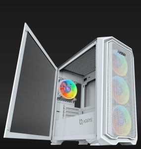Carcasa Aqirys Wezen Midi Tower White RGB - Img 7