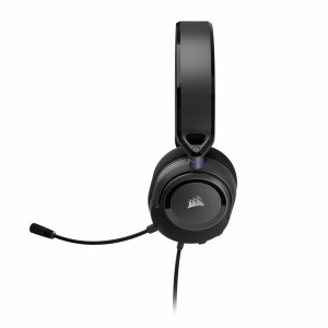 Casti Gaming CORSAIR HS35 V2 ALBASTRU, dimensiune difuzoare 50mm neodymium, frecventa raspuns 20Hz-20kHz, impedance 32 Ohms@ 1kHz, sensitivitate 114dB (+/- 3 dB), microfon omni-directional, impedance: 2.2k Ohms, frecventa raspuns 100Hz-10kHz, - Img 3