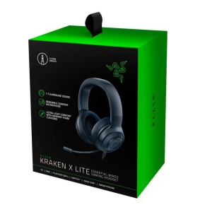 Casti Gaming Head-band Razer Kraken X Lite, Wired, noise-canceling, Negru - Img 2
