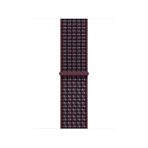 Curea pentru Apple Watch 40mm Burgundy Plaid Sport Loop