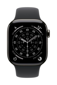 Curea pentru Apple Watch 42mm Sport Band: Black Sport Band - M/L